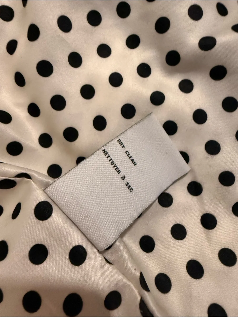 Kate Spade New York Blue Hooded Rain Jacket Polka Dot Lining XS
